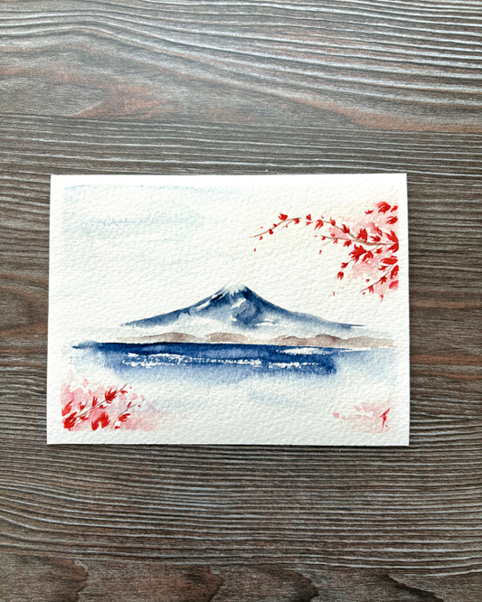 Monte Fuji en Otoño (Print)