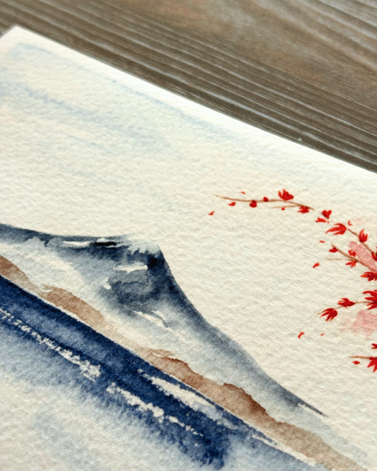 Monte Fuji en Otoño (Print)