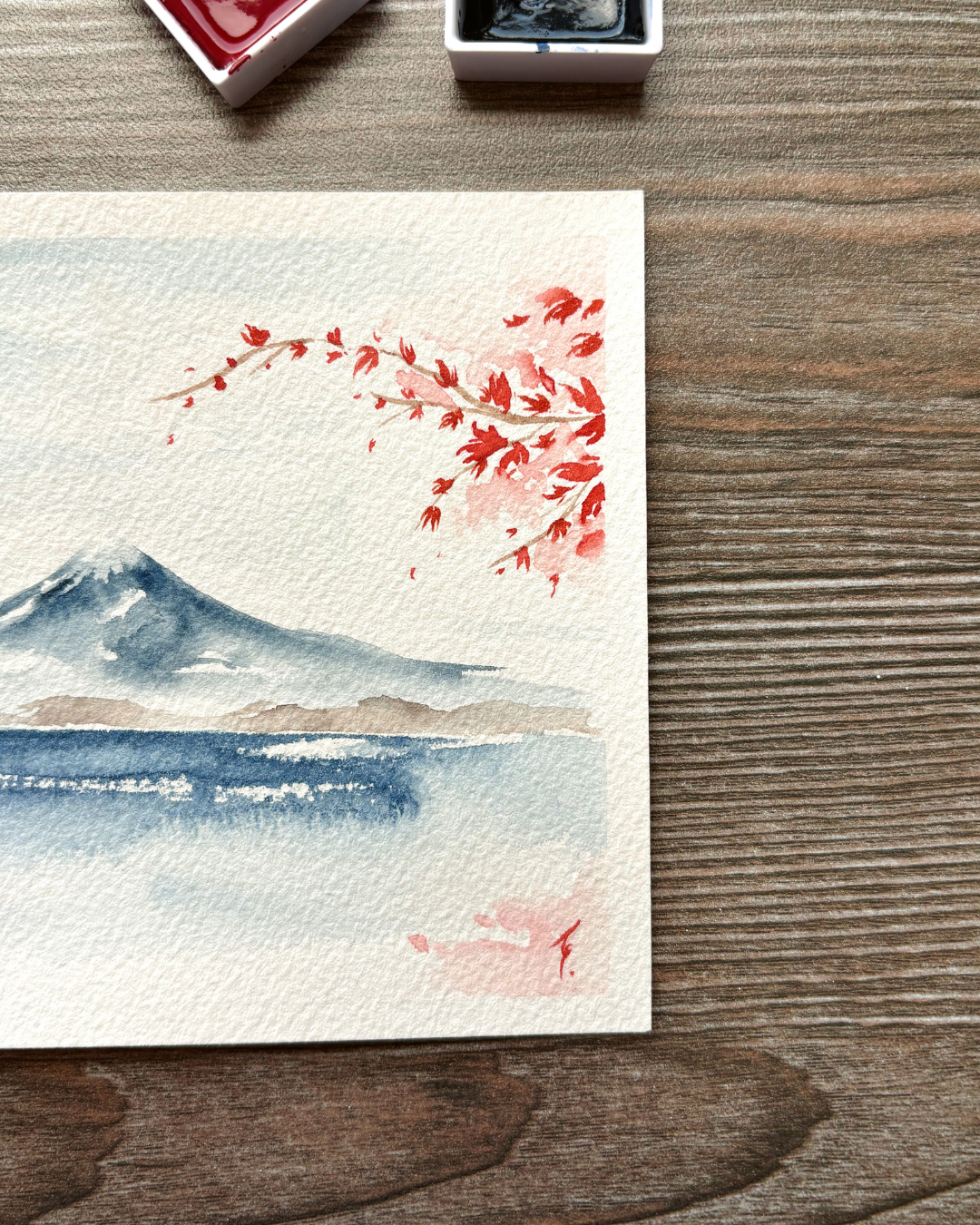 Monte Fuji en Otoño
